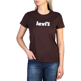 Levis T-shirts Brun Femme