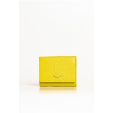 Trussardi Portefeuilles Jaune Femme