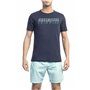 Bikkembergs Beachwear T-shirts Bleu Homme