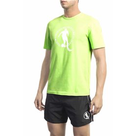 Bikkembergs Beachwear T-shirts Vert Homme