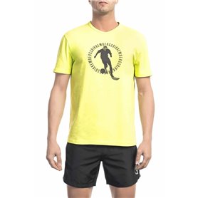 Bikkembergs Beachwear T-shirts Jaune Homme