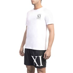 Bikkembergs Beachwear T-shirts Blanc Homme