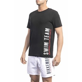 Bikkembergs Beachwear T-shirts Noir Homme