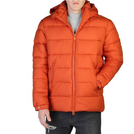 Save The Duck Vestes Orange Homme