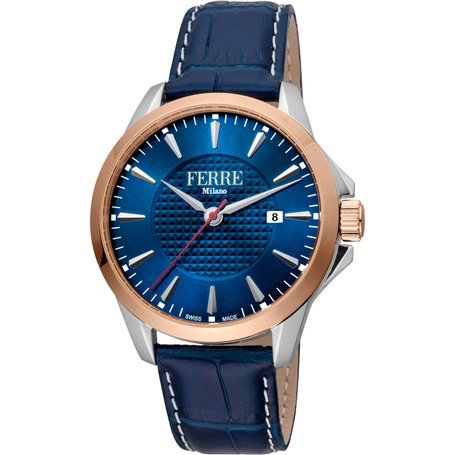 Ferrè Milano Montres Bleu Homme