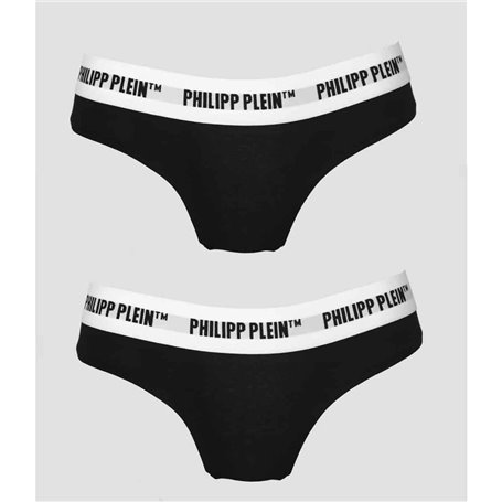 Philipp Plein Slips Noir Femme