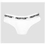 Philipp Plein Slips Blanc Femme