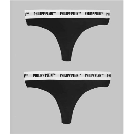 Philipp Plein Slips Noir Femme