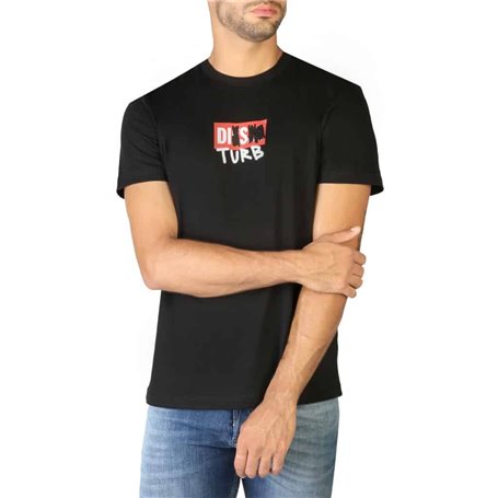 Diesel T-shirts Noir Homme