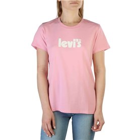 Levis T-shirts Rose Femme