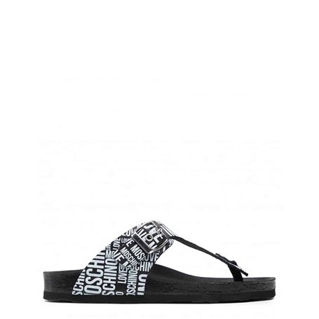 Love Moschino Nu-pieds et Tongs Noir Femme