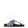 Love Moschino Nu-pieds et Tongs Noir Femme