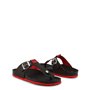 Love Moschino Nu-pieds et Tongs Noir Femme