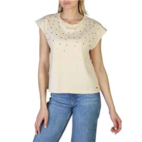 Pepe Jeans T-shirts Blanc Femme