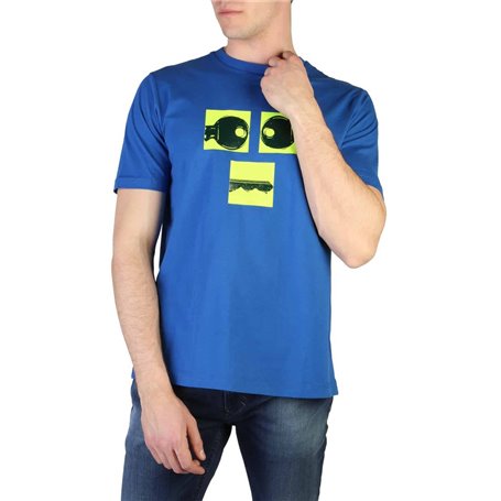 Diesel T-shirts Bleu Homme