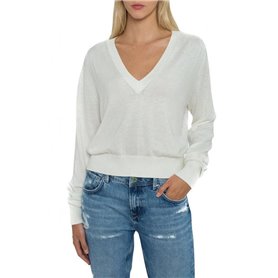 Pepe Jeans Pulls Blanc Femme