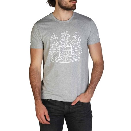 Aquascutum T-shirts Gris Homme