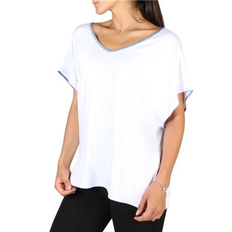 EA7 T-shirts Blanc Femme