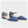 Made in Italia Ballerines Bleu Femme