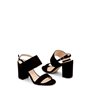 Made in Italia Sandales Noir Femme