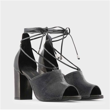 Made in Italia Sandales Noir Femme