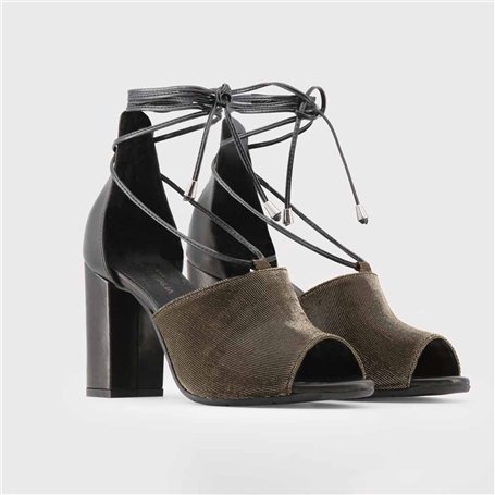 Made in Italia Sandales Noir Femme