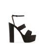 Made in Italia Sandales Noir Femme