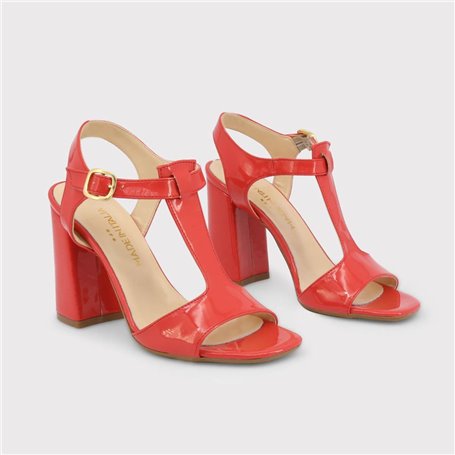 Made in Italia Sandales Rouge Femme