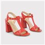 Made in Italia Sandales Rouge Femme