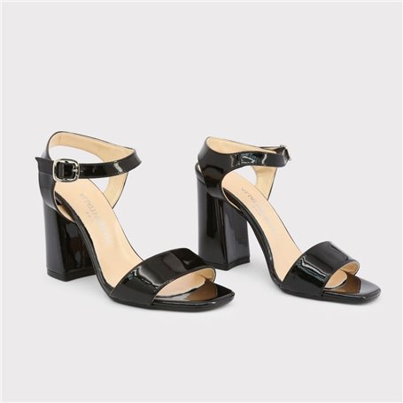 Made in Italia Sandales Noir Femme