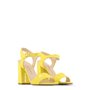 Made in Italia Sandales Jaune Femme