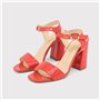 Made in Italia Sandales Rouge Femme