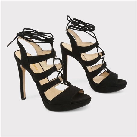 Made in Italia Sandales Noir Femme