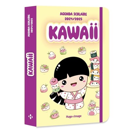 Agenda scolaire Kawaii 2024-2025