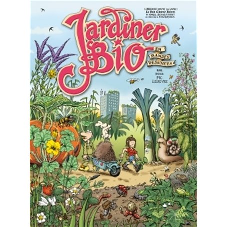 Jardiner bio en bandes dessinées