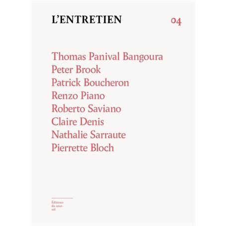 L'Entretien - Volume 04