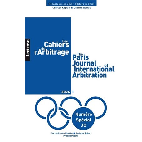 Les Cahiers de l'Arbitrage N°1-2024