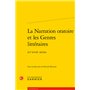 La Narration oratoire et les Genres littéraires