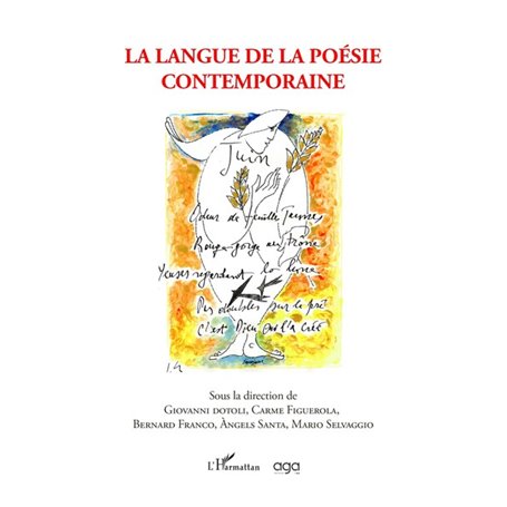 La langue de la poésie contemporaine