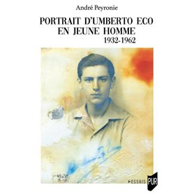 Portrait d'Umberto Eco en jeune homme