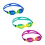 Bestway Lunettes de Natation en Silicone pour Adultes Anti-buée Couleur Assortie +14 Ans Plage et Piscine 21051