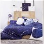 Housse de Couette HappyFriday Blanc Cosmos  Multicouleur 220 x 220 cm