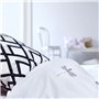 Housse de Couette HappyFriday Blanc Estuary  Multicouleur 155 x 220 cm