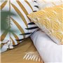Housse de Couette HappyFriday Blanc Foliage  Multicouleur 155 x 220 cm