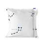 Housse de coussin HappyFriday Blanc Cosmos Multicouleur 60 x 60 cm