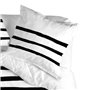 Taie d'oreiller HappyFriday Blanc Stripes Multicouleur 80 x 80 cm