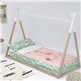 Couette rembourrée HappyFriday Moshi Moshi Hola Multicouleur 90 x 200 cm