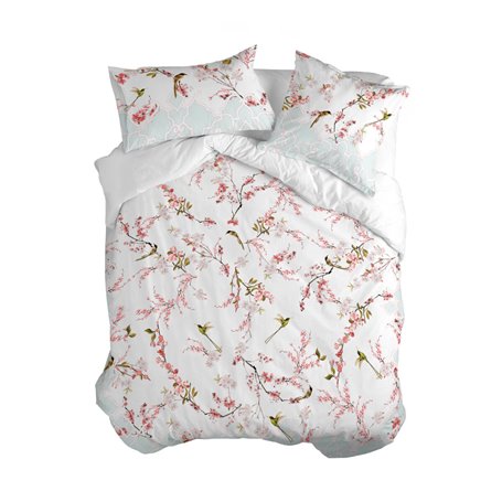 Housse de Couette HappyFriday Sakura Multicouleur 220 x 220 cm