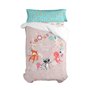 Parure de couette HappyFriday Moshi Moshi Fantasy Multicouleur Lit 1 persone 2 Pièces