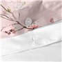 Housse de Couette HappyFriday Chinoiserie rose Multicouleur 155 x 220 cm